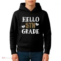Hello 5th Grade Kids Hoodie thumb 4