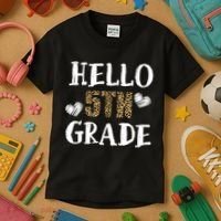 Hello 5th Grade Kids T-Shirt thumb 3