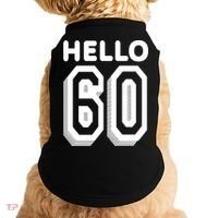 Hello 60 Funny 60th Birthday Doggie Tank thumb 0