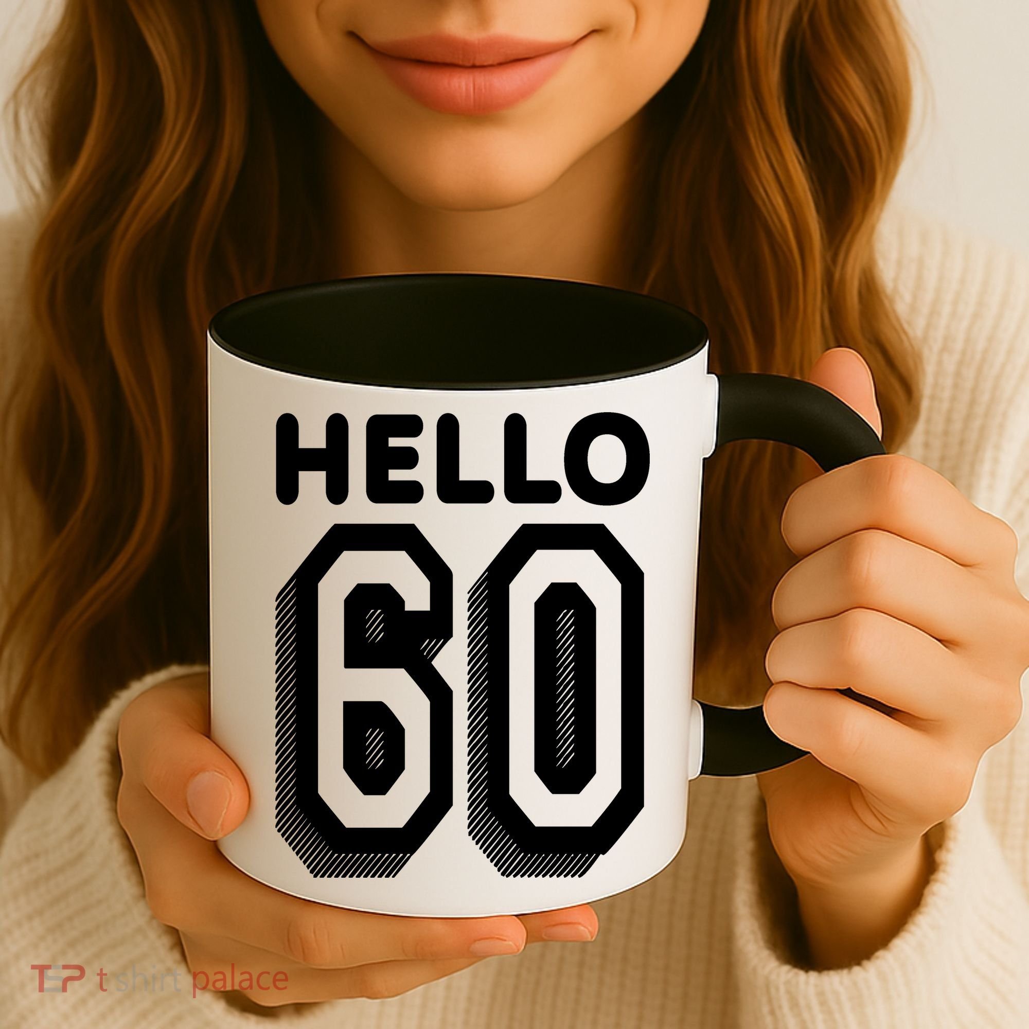 Hello 60 Funny 60th Birthday Coffee Mug