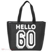 Hello 60 Funny 60th Birthday Tote Bag thumb 0