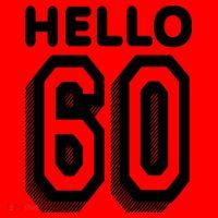 Hello 60 Funny 60th Birthday Santa Hat thumb 1
