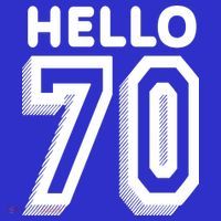 Hello 70 Funny 70th Birthday Mousepad thumb 1