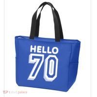 Hello 70 Funny 70th Birthday Tote Bag thumb 3