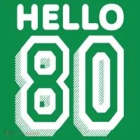 Hello 80 Funny 80th Birthday Women's Long Sleeve Shirt thumb 2