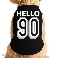 Hello 90 Funny 90th Birthday Doggie Tank thumb 0