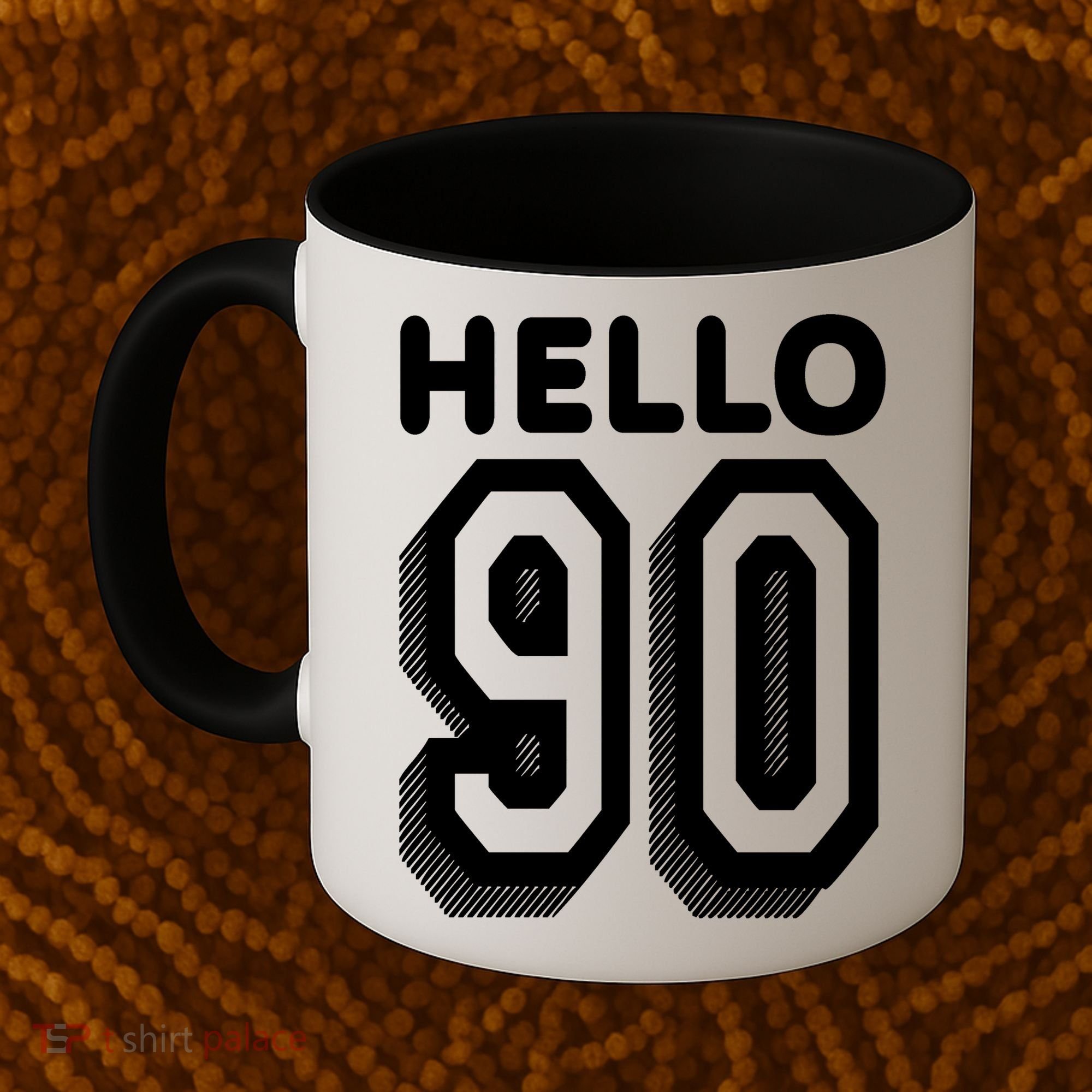 Hello 90 Funny 90th Birthday Coffee Mug