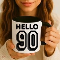 Hello 90 Funny 90th Birthday Coffee Mug thumb 3