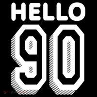 Hello 90 Funny 90th Birthday Ornament thumb 1