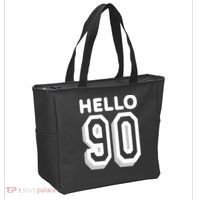 Hello 90 Funny 90th Birthday Tote Bag thumb 2