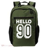 Hello 90 Funny 90th Birthday Backpack thumb 0