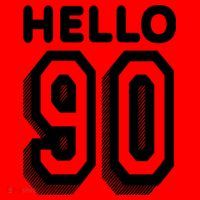 Hello 90 Funny 90th Birthday Santa Hat thumb 1
