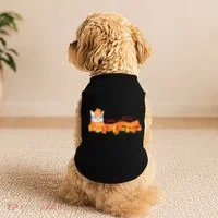 Hello Autumn Cute Cat Doggie Tank thumb 2