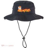 Hello Autumn Cute Cat Bucket Hat thumb 0