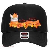 Hello Autumn Cute Cat Hat thumb 0