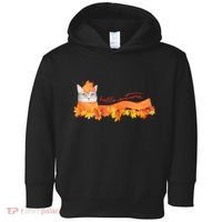 Hello Autumn Cute Cat Toddler Hoodie thumb 0