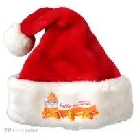 Hello Autumn Cute Cat Santa Hat thumb 0