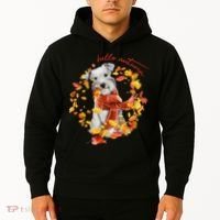 Hello Autumn Cute Dog Hoodie thumb 2