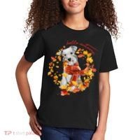 Hello Autumn Cute Dog Kids T-Shirt thumb 2