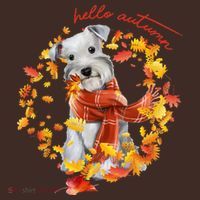 Hello Autumn Cute Dog Beanie thumb 2