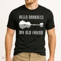 Hello Darkness My Old Friend Cooling Performance Crew T-Shirt thumb 2