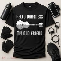 Hello Darkness My Old Friend Cooling Performance Crew T-Shirt thumb 3