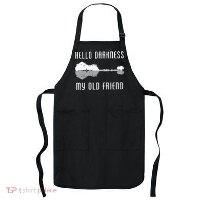 Hello Darkness My Old Friend Apron
