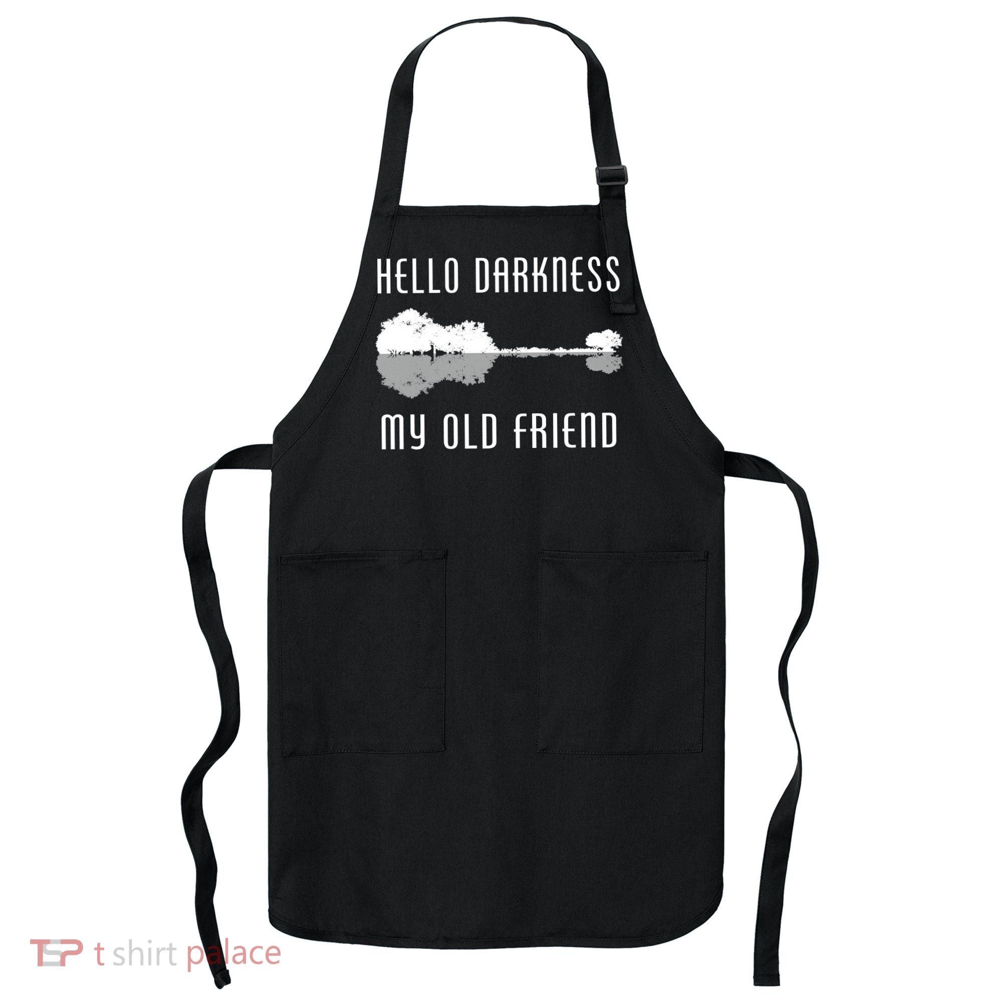 Hello Darkness My Old Friend Apron