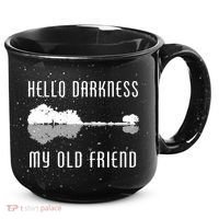 Hello Darkness My Old Friend 15oz Campfire Ceramic Mug thumb 0