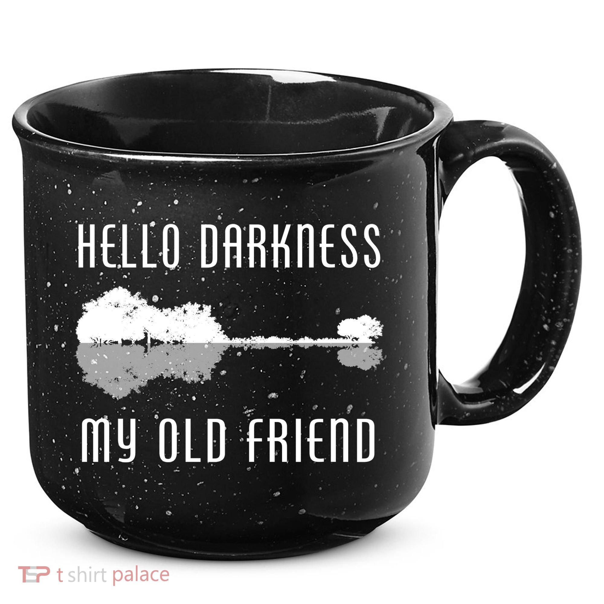 Hello Darkness My Old Friend 15oz Campfire Ceramic Mug