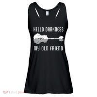 Hello Darkness My Old Friend Ladies Essential Flowy Tank thumb 0