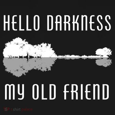 Hello Darkness My Old Friend Mousepad
