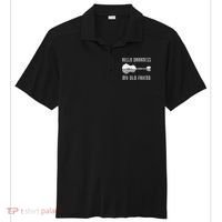 Hello Darkness My Old Friend Sport-Tek Posi-UV Pro Polo thumb 0