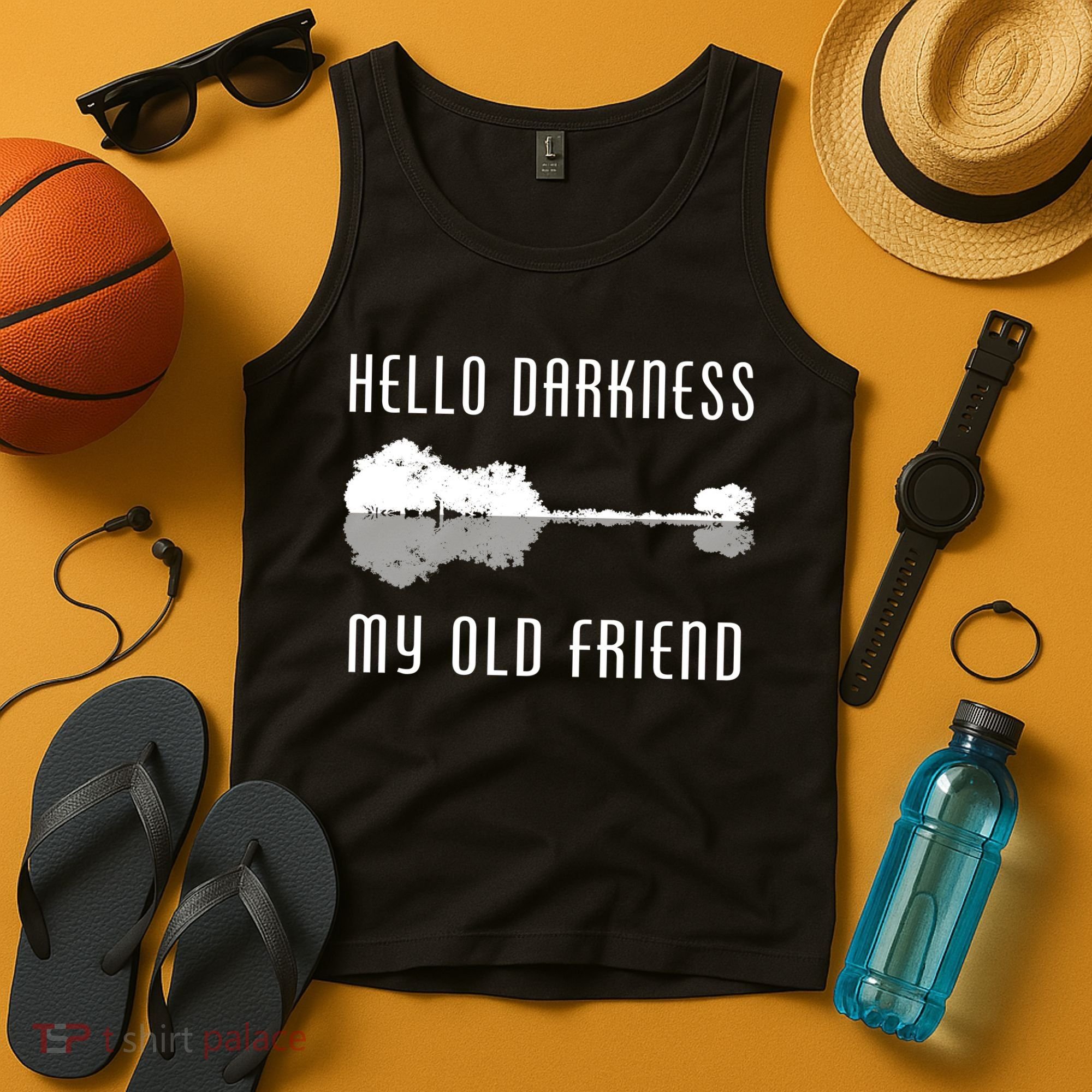 Hello Darkness My Old Friend Tank Top
