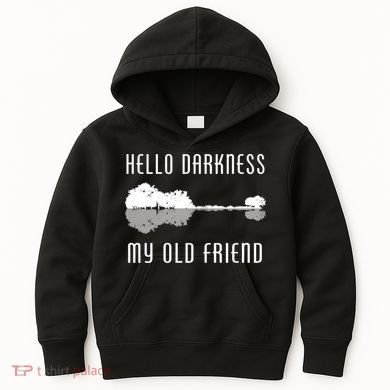 Hello Darkness My Old Friend Kids Hoodie