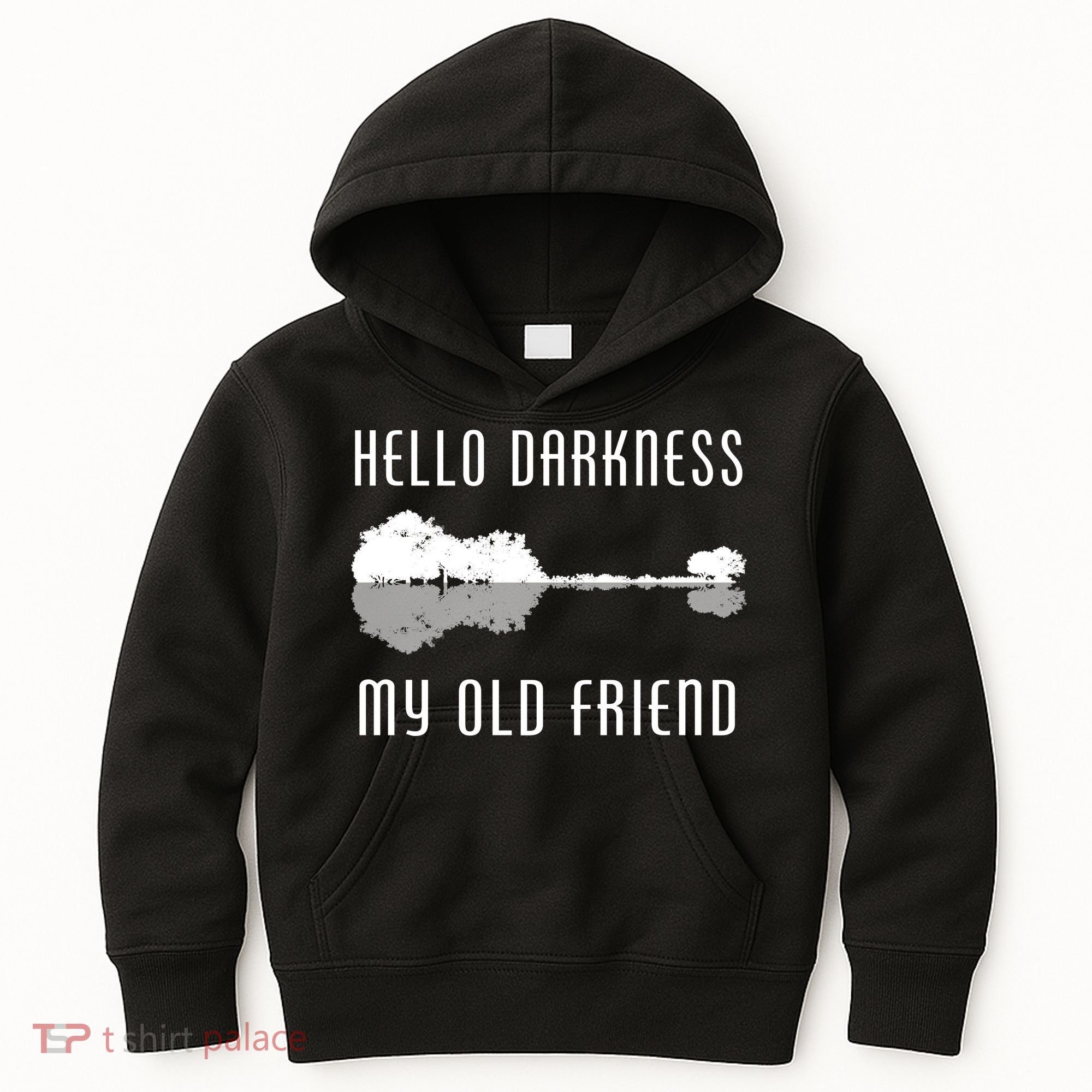 Hello Darkness My Old Friend Kids Hoodie