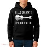 Hello Darkness My Old Friend Kids Hoodie thumb 4