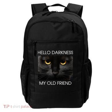 Hello Darkness My Old Friend Cat Backpack