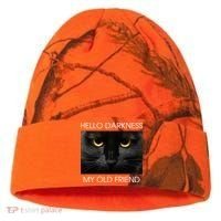 Hello Darkness My Old Friend Cat Kati Licensed 12" Camo Cuffed Beanie thumb 0