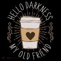 Hello Darkness My Old Friend Coffee Lover Women's Hoodie thumb 2