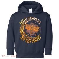 Hello Darkness My Old Friend Dragonfly Moon Toddler Hoodie thumb 0