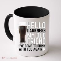 Hello Darkness My Old Friend Funny Drinking Coffee Mug thumb 0