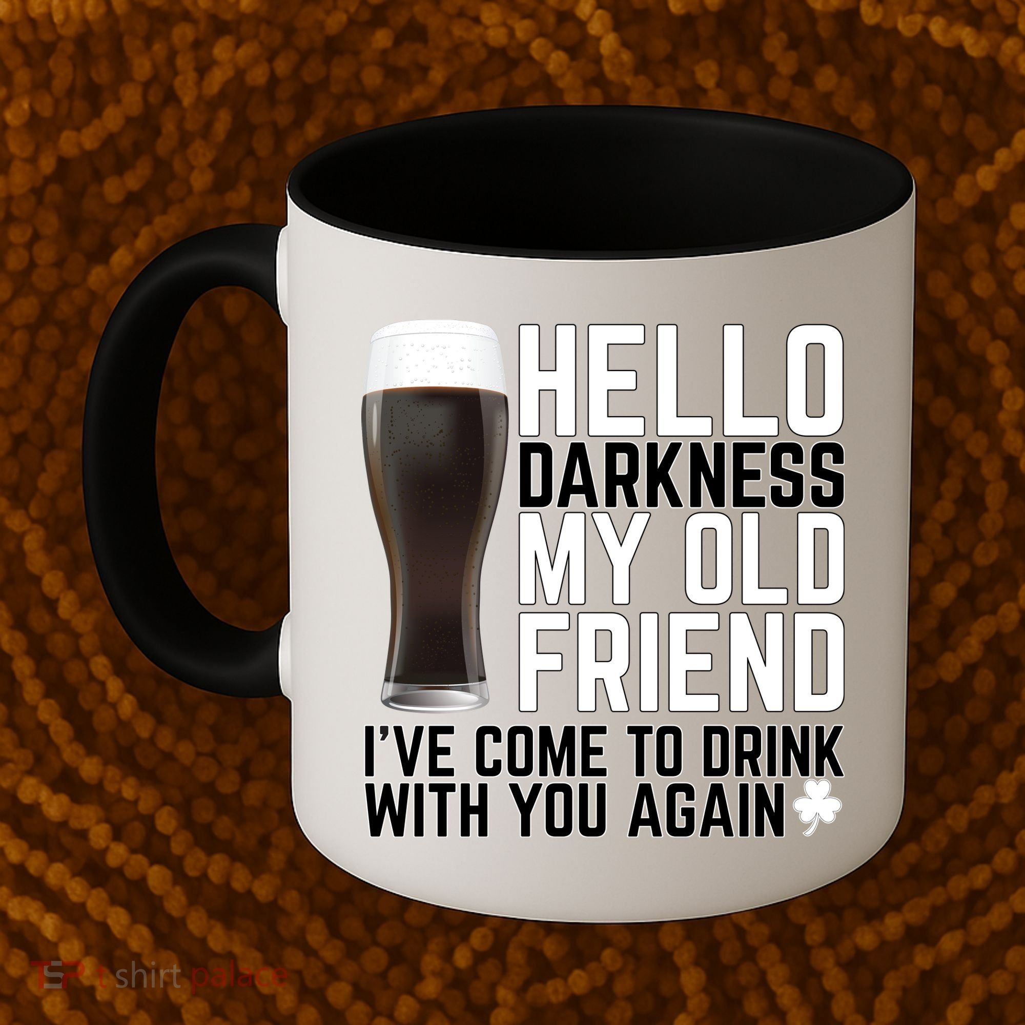 Hello Darkness My Old Friend Funny Drinking Coffee Mug