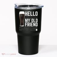 Hello Darkness My Old Friend Funny Drinking Tumbler thumb 0