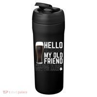 Hello Darkness My Old Friend Funny Drinking 24oz Duet Stainless Steel Tumbler thumb 3