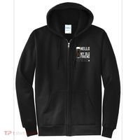 Hello Darkness My Old Friend Funny Drinking Full Zip Hoodie thumb 0
