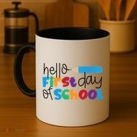 Hello First Day of School Cute Pencil Coffee Mug thumb 4