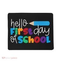 Hello First Day of School Cute Pencil Mousepad thumb 0