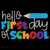 Hello First Day of School Cute Pencil Ornament thumb 1