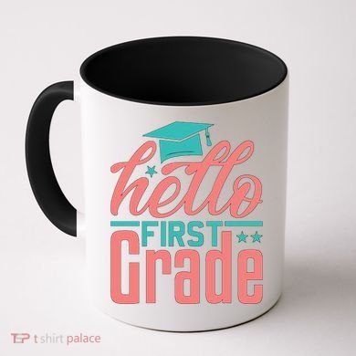 Hello First Grade Coffee Mug